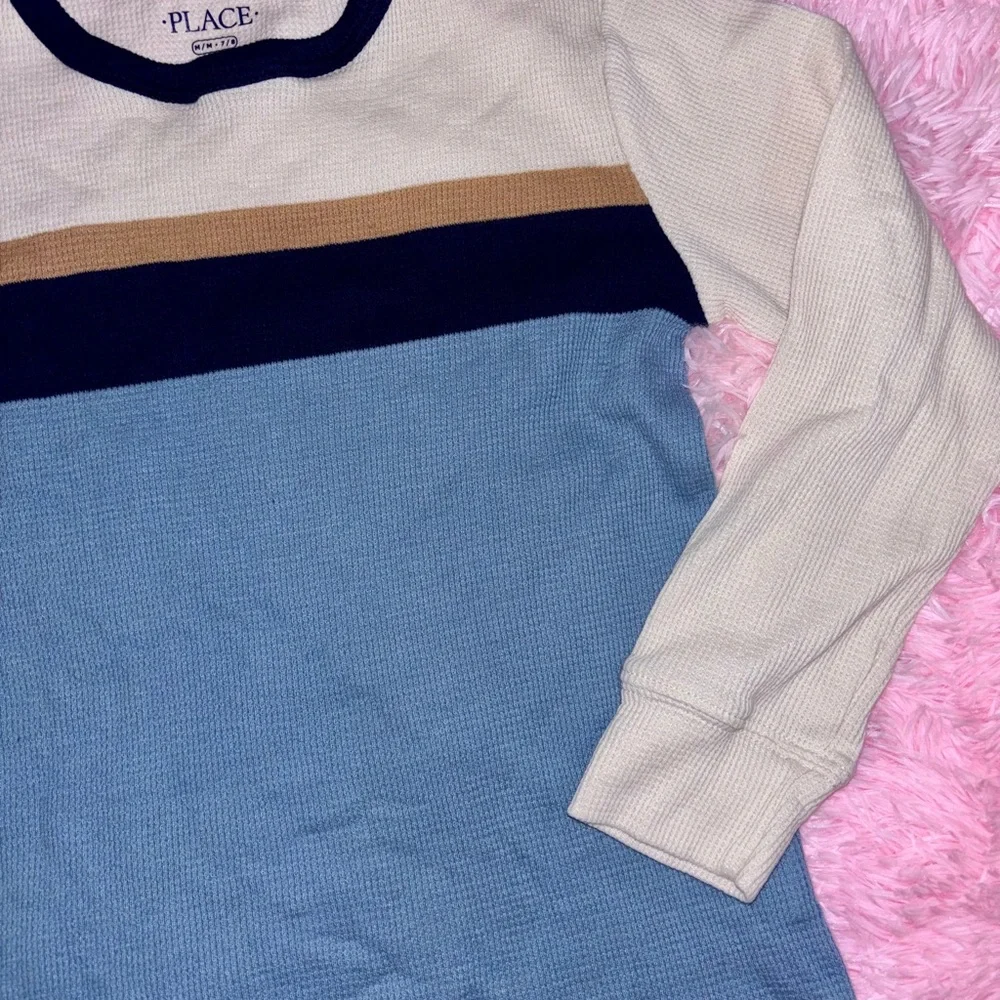 The Children's Place Long Sleeve Thermal Shirt - Size 7/8 (M) - Picture 3 of 4